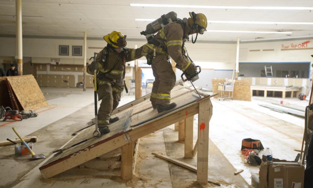 9 Reasons Why Recruits Fail the Fire Academy Roof ventilation training 