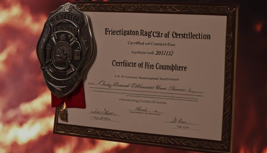 firefighter certification