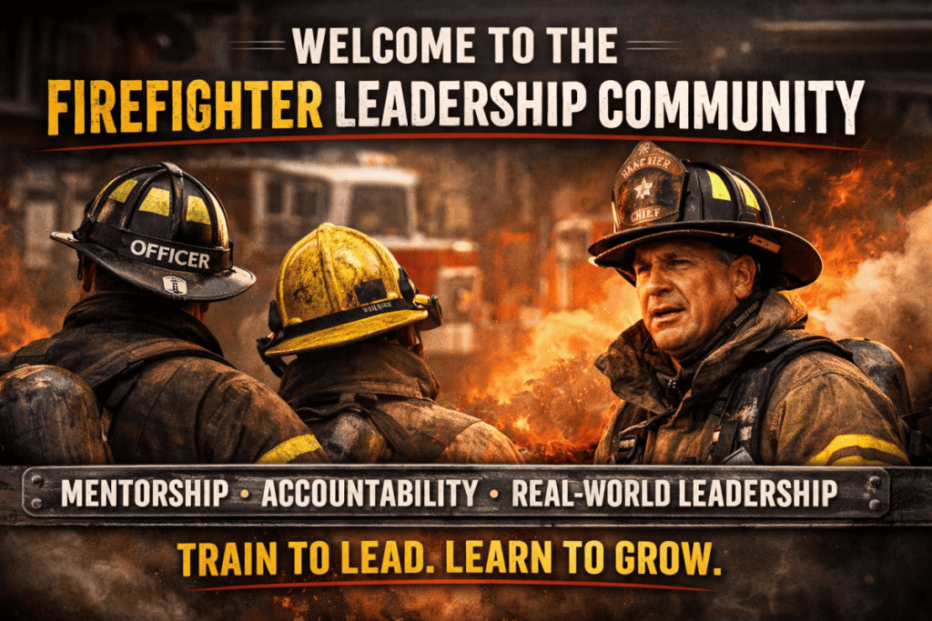Firefighter leadership